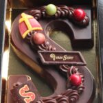 Chocolade letter massief